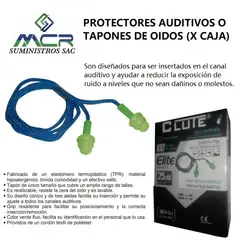 GENERICO - PROTECTORES AUDITIVOS O TAPON DE OIDOS X CAJA