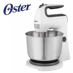 OSTER - Batidora de Pedestal Tazón de Acero 6 Velocidades Blanco