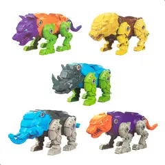 GENERICO - Robot Animales Juguete 5 En 1 Transformación Animal Robot