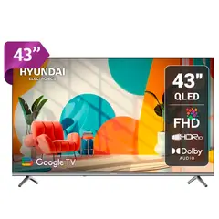 HYUNDAI - TELEVISOR SMART TV QLED 43 HYLED4326QG