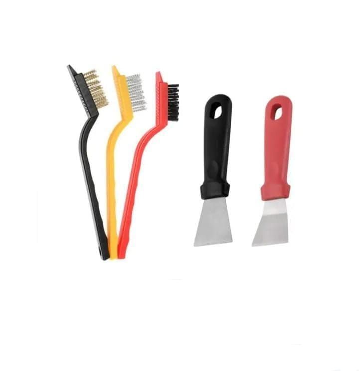 SET 3 CEPILLO DE LIMPIEZA + ESPATULAS