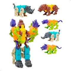 GENERICO - Robot Transformación 5 En 1 Juguete Robots Aminal