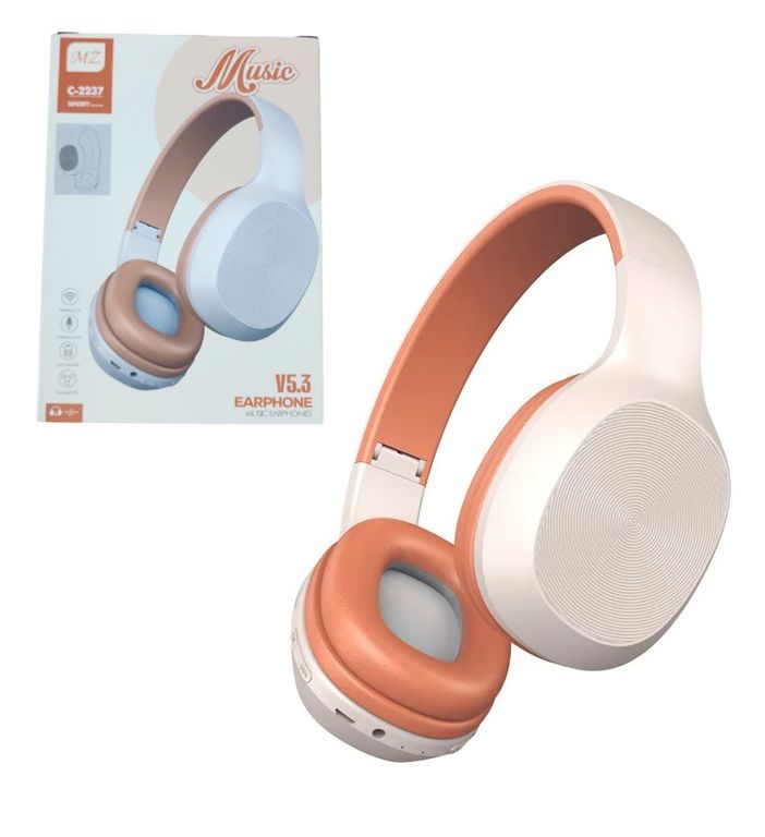 Audífonos inalámbricos Bluetooth 5.3 Gaming Sports - Naranja