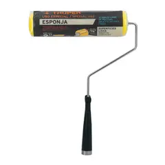 TRUPER - Rodillo para pintar 9 x 38 de esponja superficies lisas - 13841