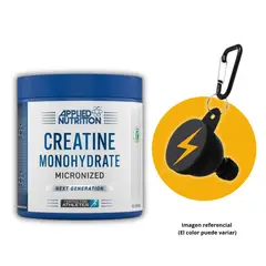 APPLIED NUTRITION - CREATINA DE 250gr CON PORTASUPLEMENTOS - MICRONIZADA