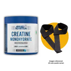 APPLIED NUTRITION - CREATINA DE 250gr CON STRAPS - MICRONIZADA