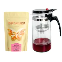 INFUSIONARIA - Pack Jarra Infusora + Infusion Frutada