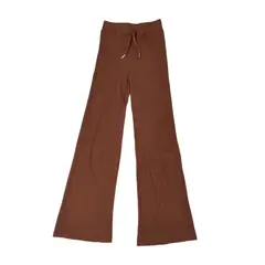GENERICO - PANTALON PALAZZO RIB PARA DAMA