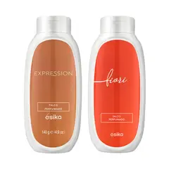 ESIKA - Pack x 2 TALCO corporal perfumado EXPRESSION FIORI ésika 140 g