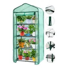 ANYHOGAR - Invernadero Armables Carpa Invernaderos Plantas 160x69x49 Cm