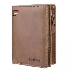 BAELLERRY - Billetera tarjetero hombre con cremallera