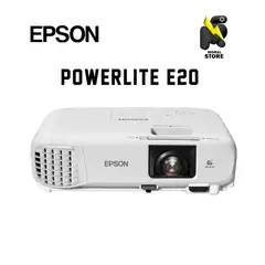 EPSON - PROYECTOR  POWERLITE E20 / 3400 Lúmenes / 1024x768, XGA.