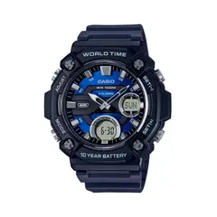 CASIO - RELOJ ANALOGICO-DIGITAL HOMBRE AEQ-120W-2AVCF