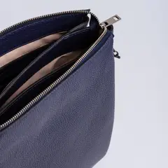 PRUNE - CARTERA MALLORCA EN CUERO GRANEADO