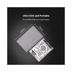 SSK - Caja externa HE-V600 de aluminio HDDSSD 25 USB 30 transfer