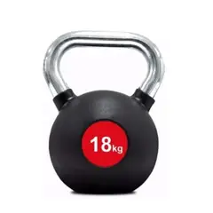 GENERICO - Pesa Rusa De Caucho 18KG Real Fitness