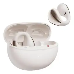 QCY - Audifonos Inalámbricos Crossky C30 Con Clip - Blanco