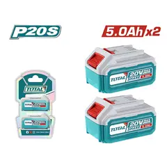 TOTAL TOOLS - Juego de Batería de litio 20v 5ah industrial Total