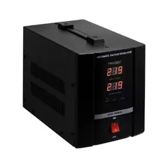 PRASEK - Estabilizador de Voltaje Servomotor 1000VA DVR-1000VA