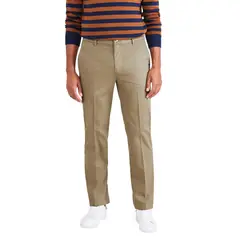 DOCKERS - Pantalón Hombre Stain Defender Straight Fit Khaki