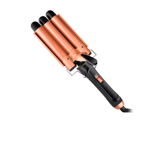 MÁQUINA RIZADOR DE CABELLO TRIPLE BARRIL