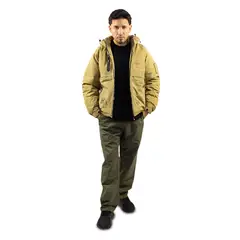 DM DEXMEN - Casaca Dexmen Capucha Urban Beige