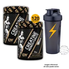 DORIAN YATES - CREATINAS DY DE 300gr 2und CON SHAKER - CREATINAS MONOHIDRATADA