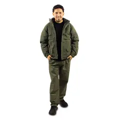 DM DEXMEN - Casaca Dexmen Capucha Urban Verde