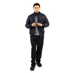 DM DEXMEN - Casaca Dexmen Rayas Azul