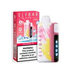 VAPE STATION - ElfBar Iceking 40000 Puffs – Strawberry Ice
