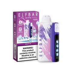 VAPE STATION - Elfbar Iceking 40000 Puffs – Grape Ice