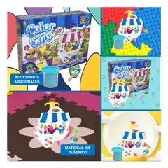 RYBIU IMPORT - Pack6 Carrito de Helado en Azul y Blanco Y+Regalo Stickers
