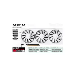 XFX - Placa de video Radeon RX 9070 XT 16GB 256-bit alto rendimiento