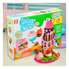 RYBIU IMPORT - Pack4 Pupitre de Reposteria Infantil en Multicolor