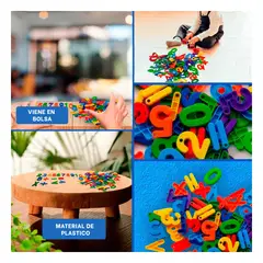 RYBIU IMPORT - Pack6 Conectores Livianos de Numeros Y+Papel de Regalo