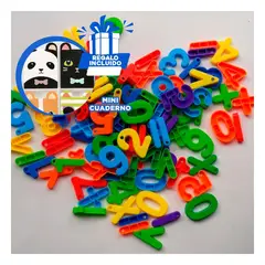 RYBIU IMPORT - Pack6 Piezas Armables en Forma Numeros Y+Regalo Stickers