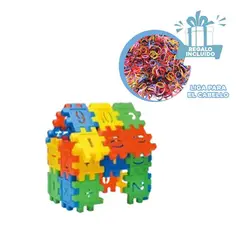 RYBIU IMPORT - Pack12 Conectores Livianos de Construccion Y+Ligas de Regalo