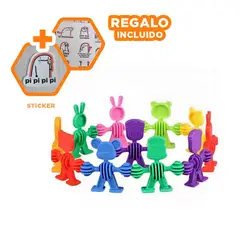 RYBIU IMPORT - Piezas para Armar en Forma Animales Y+Regalo Stickers