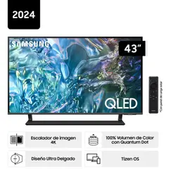 SAMSUNG - Televisor 43 Qled 4K QN43Q65DAGXPE