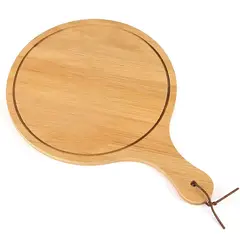 OEM - Tabla de Bambú para Picar, Tablero de Pizza 45 x 32cm