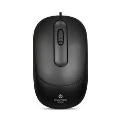 ENKORE - Mouse Oficina Alámbrico 1200 DPI Negro Access EKM 134