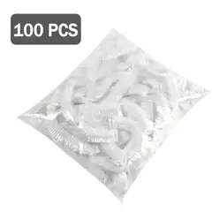 GENERICO - 100 cobertores de plástico multiuso bolsas cubiertas elásticas