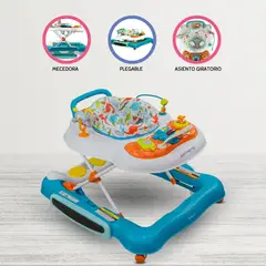 INFANTI - Andador para Bebé «5 EN 1» Blue