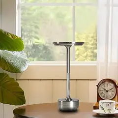 PIA COPELLO STORE - Lámpara de Mesa Inalámbrica Portátil Platillo Plano