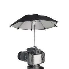 GENERICO - Mini Paraguas con zapata para Cámara- ideal para fotografías
