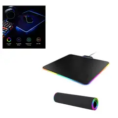 OEM - Mouse Pad Gamer Led Luces RGB 35 x 25