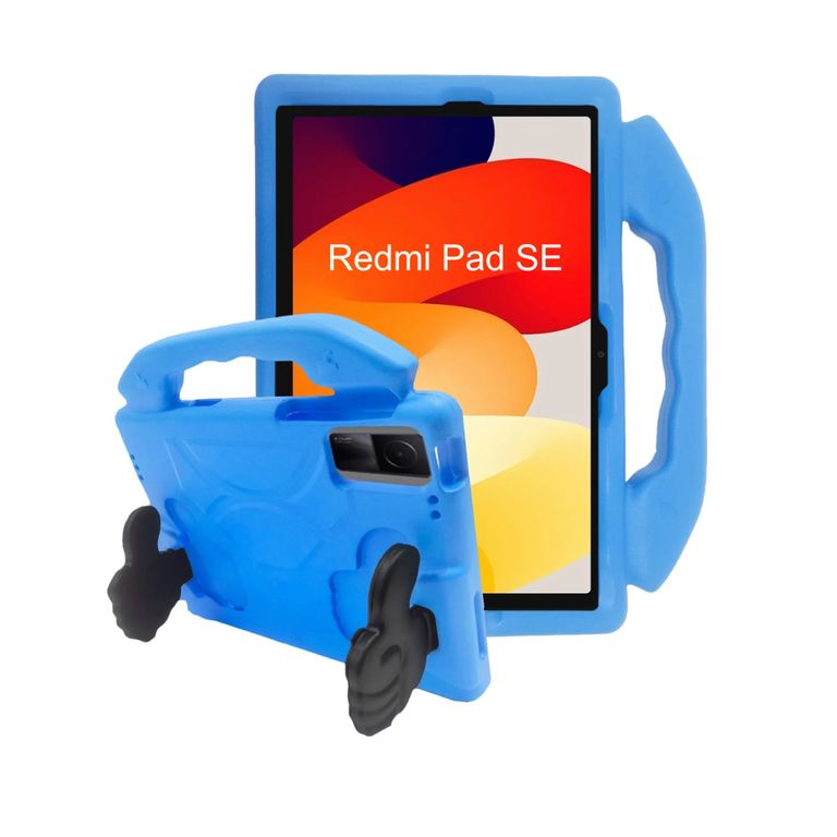Funda Protector Goma Antigolpe Para Redmi PAD SE 11 " - celeste