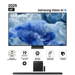 SAMSUNG - TELEVISOR QLED 65" Q8F Vision AI Smart TV2025+SOUNDBAR SAMSUNG- S800D