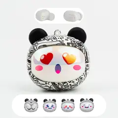 GENERICO - Audífonos Face Change Diseño Intercambiable TWS Blanco