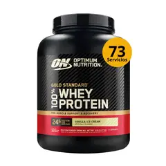 OPTIMUN NUTRITION - GOLD STANDARD WHEY 5LB VAINILLA ICE CREAM - PROTEÍNA WHEY